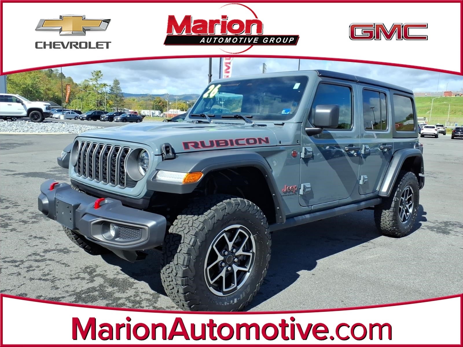 2026 Jeep Wrangler Rubicon